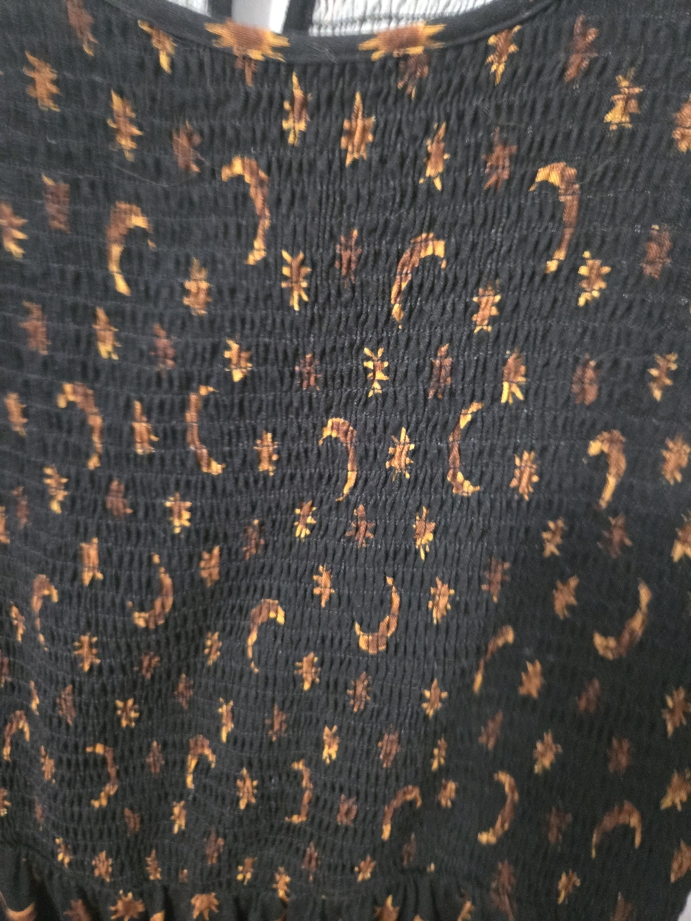 Black Moon & Sun Print Short Dress - Picture 3 of 4
